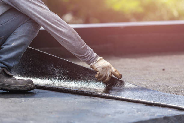 Professional Crawl Space Encapsulation technician working in Barnesville, MD